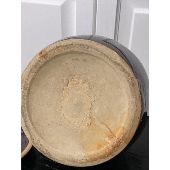 Antique Bean Pot with Lid USA Excellent Condition - Picture 6 of 7